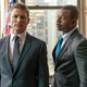 Philip Winchester and Carl Weathers (Photo: NBCUniversal)